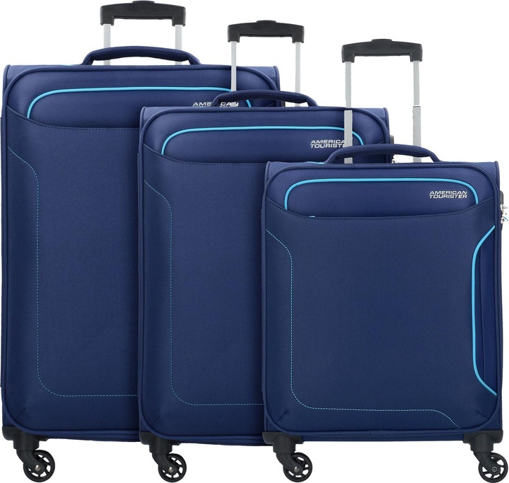 Immagine prodotto American Tourister Holiday Heat Set di valigie a 4 ruote 3 pezzi (217 l, XL (da 115l))