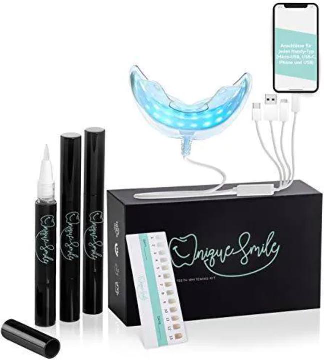 Actual product image UniqueSmile Teeth Whitening (Bleaching kit)