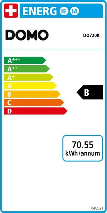Energy Label Domo DO720K