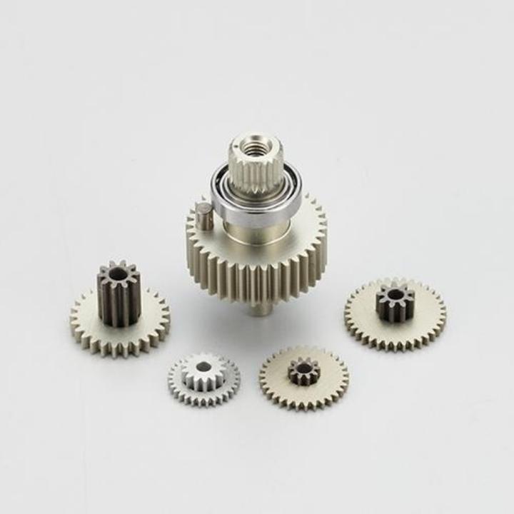 Actual product image KO Propo Aluminium Gear Set for RSx2/3 BSx2 Power Type