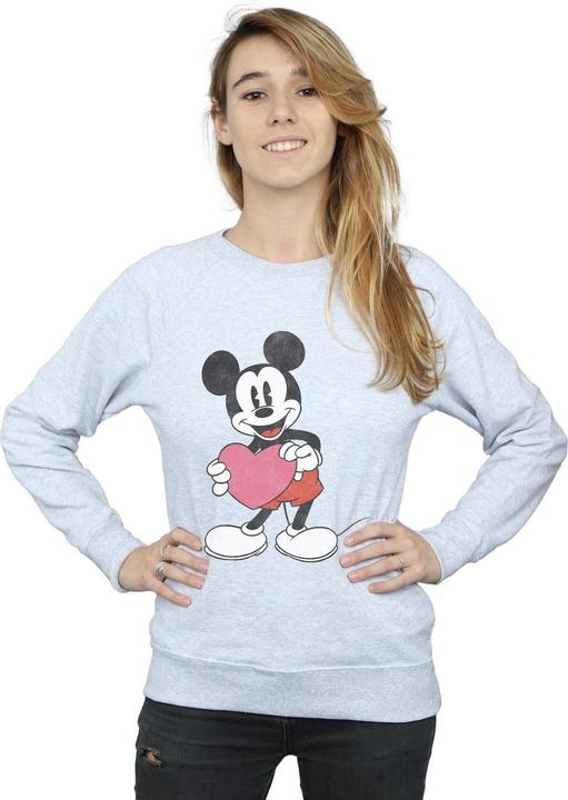 Produktbild Disney Mickey Mouse Valentine Heart Sweatshirt (L)