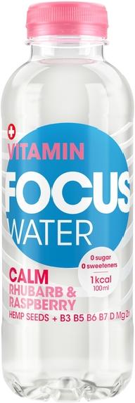 Image du produit Focuswater Calm (Rhubarbe & framboise, 6 x)