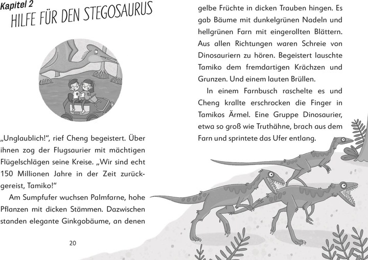Produktbild Ein Fall für die Forscher-Kids 4. Dino in Not (Deutsch, S. J. King, 2023)