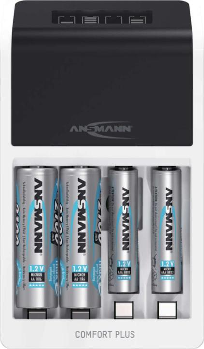 Produktbild Ansmann Comfort Plus 1001-0094 (1 Stk., AAA, AA, Ladegerät ohne Akku)