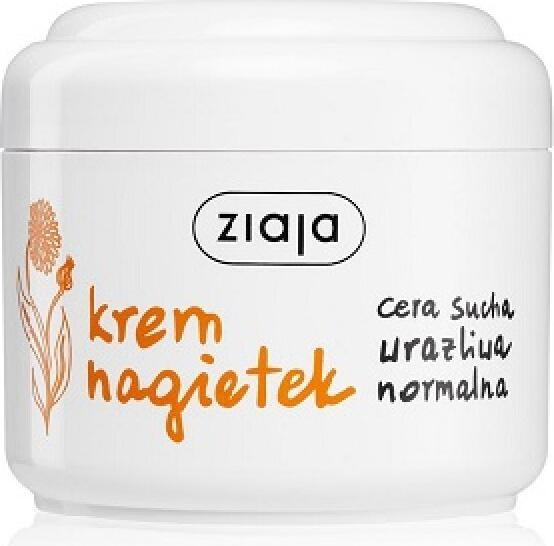 Actual product image Ziaja Calendula Cream Semi-Youty Complexion Normal Dry And Sensitive 100Ml (100 ml)