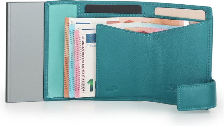 Actual product image SecWal 1 Kreditkartenetui Geldbörse RFID Leder 9 cm