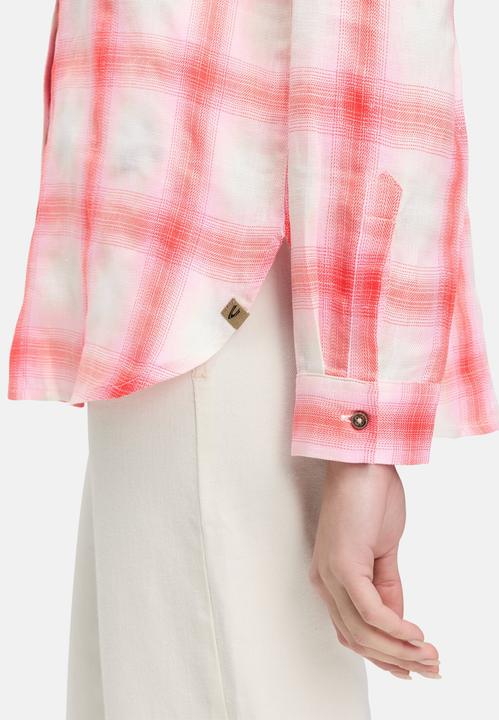 Immagine prodotto Camel Active Karierte Bluse mit Knopfleiste (L)