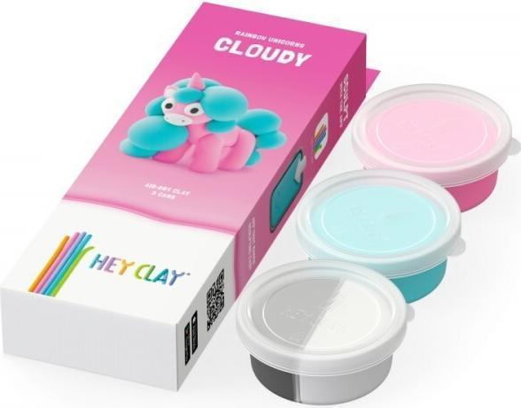 Image du produit Hey Clay – Cloudy, das Regenbogen-Einhorn
