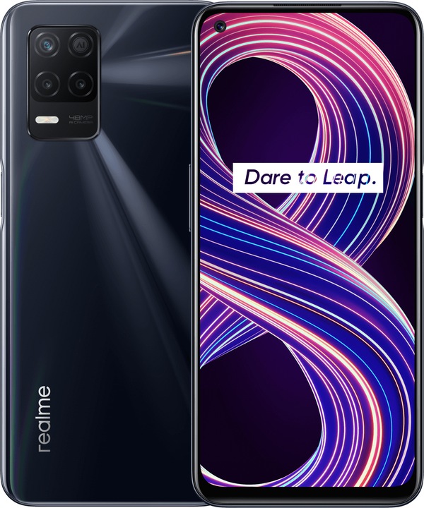 Produktbild Vodafone realme 8 5G (64 GB, Supersonic Black, Dual SIM)