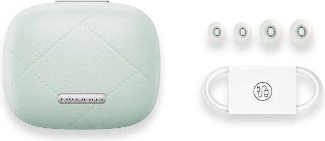 Image du produit Baseus AirNora 3 Kopfhörer True Wireless Stereo (TWS) im Ohr Anrufe/Musik Bluetooth Grün (ANC, 6 h, Sans fil)
