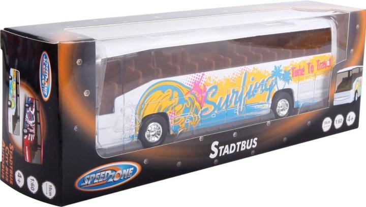 Produktbild Speedzone Fernbus mit Rückzug, Länge 17 cm, sortiert