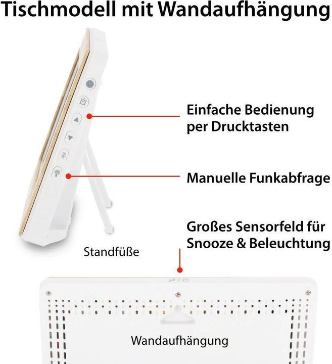 Produktbild ADE Funk-Wanduhr