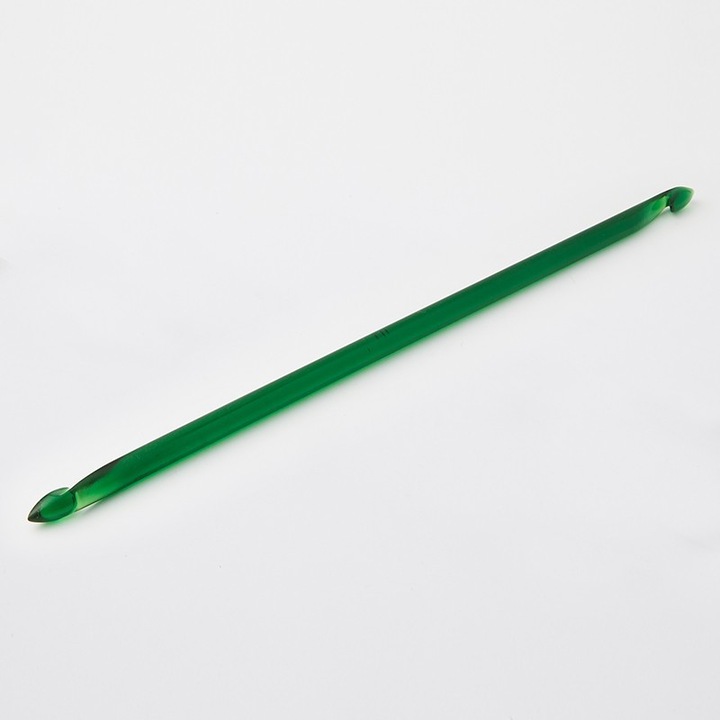 Actual product image Knitpro Tunisian crochet hook TRENDZ orange