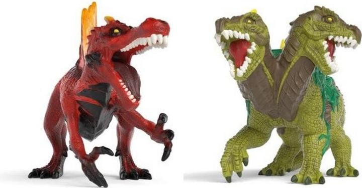 Actual product image Schleich Fire dinosaur vs. jungle lizard