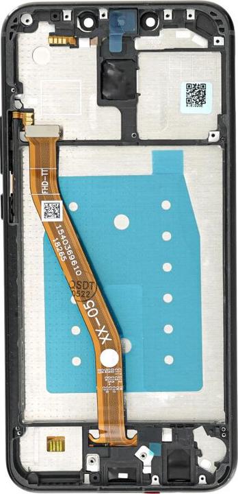 Produktbild OEM Display-Einheit + Rahmen für Huawei Mate 20 Lite schwarz, ohne Logo (Display, Huawei Mate 20 Lite)