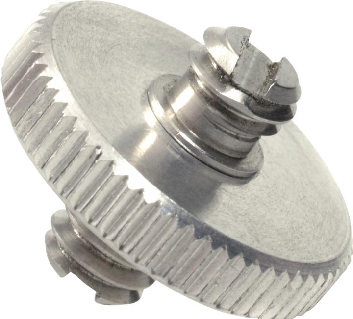 Immagine prodotto Kaiser Fototechnik Adattatore filettato 2 x 1/4 perno filettato e controdado (Adattatore per stativo)