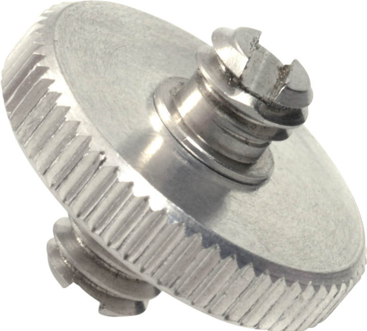 Produktbild Kaiser Fototechnik Gewindeadapter 2 x 1/4 Gewindezapfen und Kontermutter (Stativadapter)