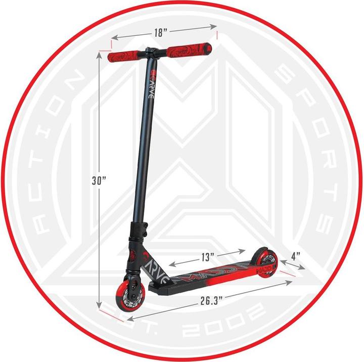 Actual product image Madd gear Carve Pro X