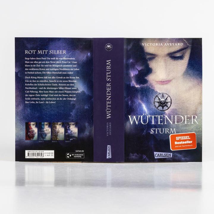 Immagine prodotto Tempesta furiosa (I colori del sangue 4) (Victoria Aveyard, Birgit Schmitz, Tedesco)