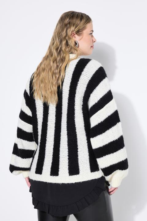 Immagine prodotto Studio Untold Maglione dal taglio oversize con righe (50, 52)