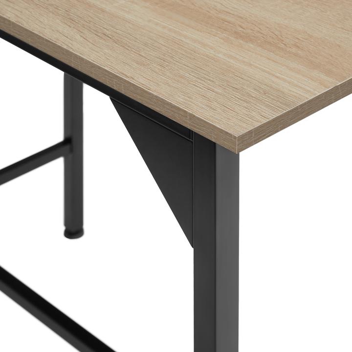 Image du produit tectake Table de salle à manger Belfast (120 x 120 x 75 cm)