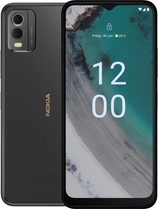 Image du produit Nokia C32 (64 Go, Charcoal, 6.52", Double SIM, 4G)