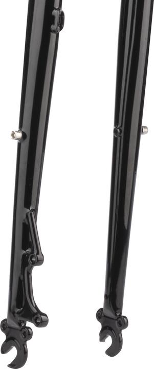 Actual product image Surly Preamble Steel Fork, 700C, 28.6-30, 44mm, 400mm, 100x9mm QR, IS Disc, black