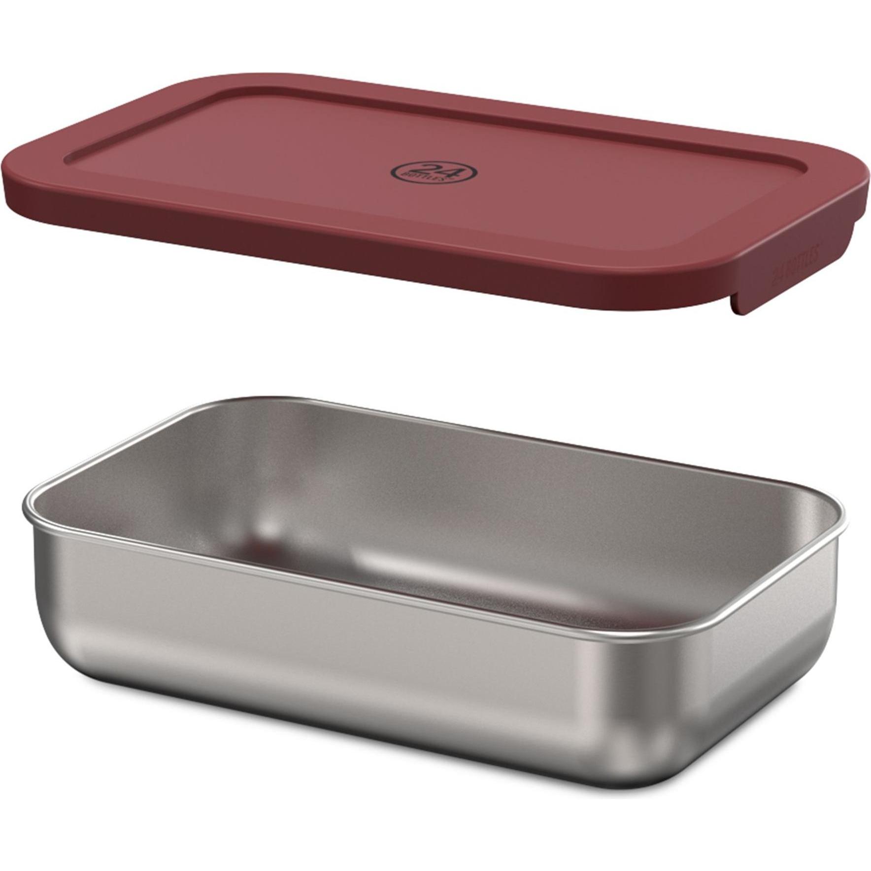 Thumbnail - 24 Bottles Lunchbox Country Red 700 ml, Lunchbox, Rot