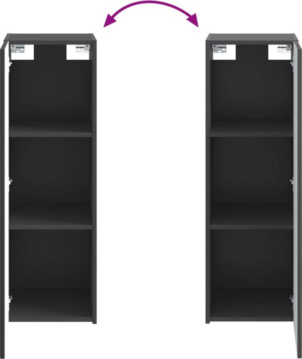 Produktbild vidaXL Badezimmerschrank (34.50 x 33 x 60 cm)