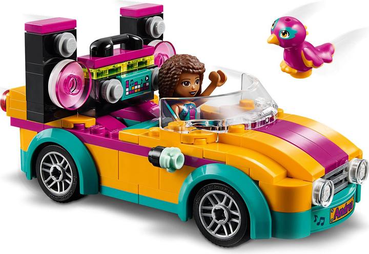 Produktbild LEGO Friends Andreas Bühne & Auto (41390)
