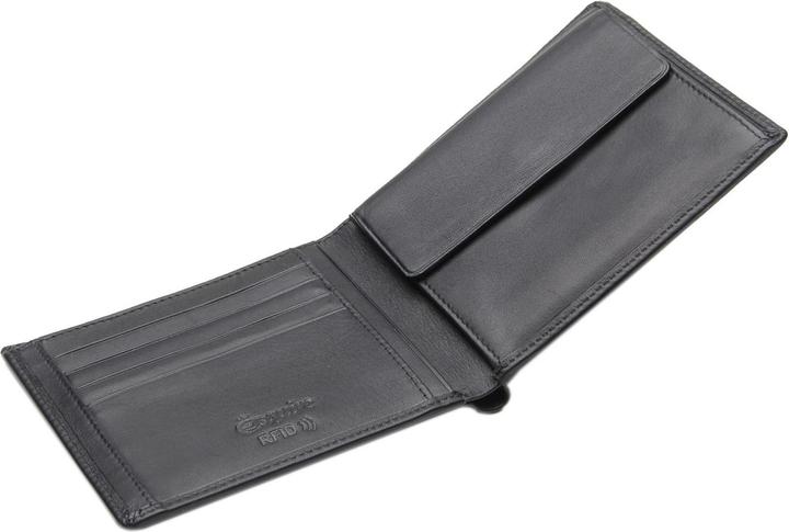 Actual product image Esquire Logo wallet VII leather 12 cm