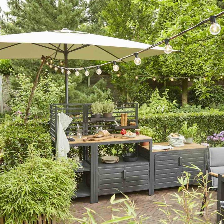 Actual product image Siena Garden Centre pole umbrella (3 m)