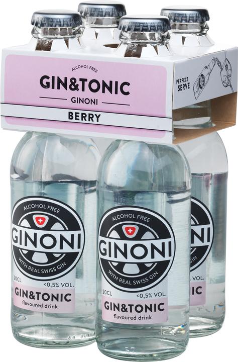 Actual product image Ginoni Berry 20cl 4-pack (4 x 20 cl)