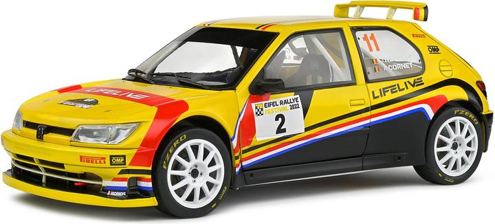 Solido 1:18 Peugeot 306 Maxi #2 yellow - buy at Galaxus