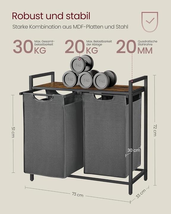 Produktbild Vasagle Laundry (92 l)