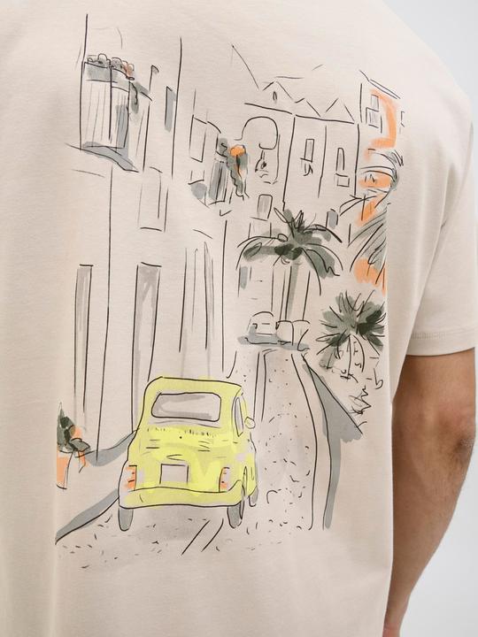 Produktbild Jack & Jones Gedruckt Rundhalsausschnitt T-shirt T-shirt (XL)