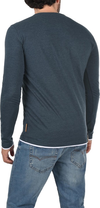 Immagine prodotto Indicode Gifford Maglia Maglie A Maniche Lunghe Da Uomo Con Collo Grandad (L)