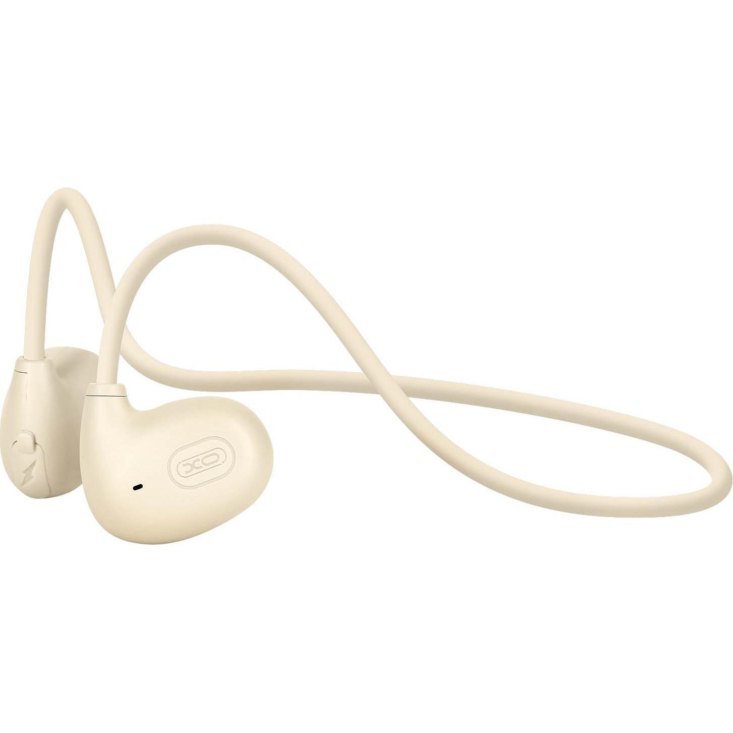 Thumbnail - xO Bluetooth-Kopfhörer BS34 mit Knochenleitung beige (14 h, Kabellos), Kopfhörer, Beige