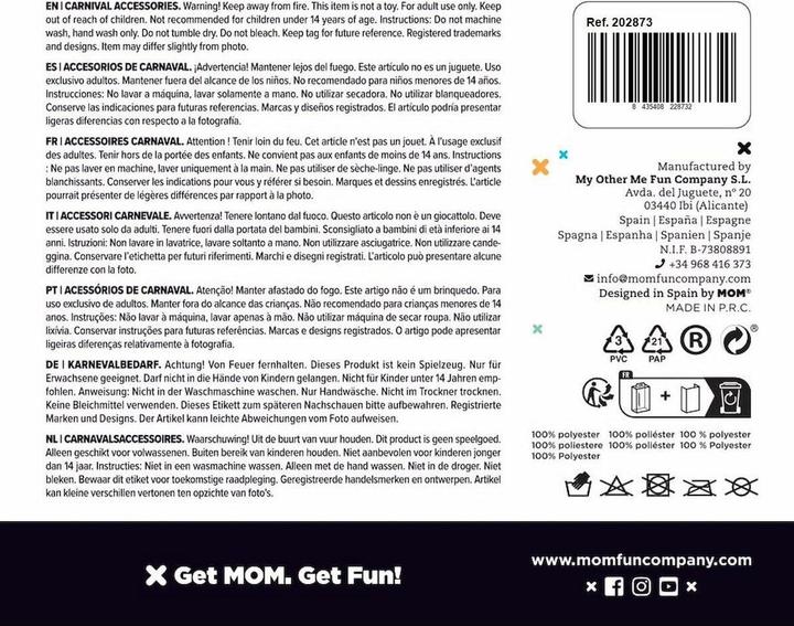 Nährwerte und Zutaten My Other Me Schnurrbart