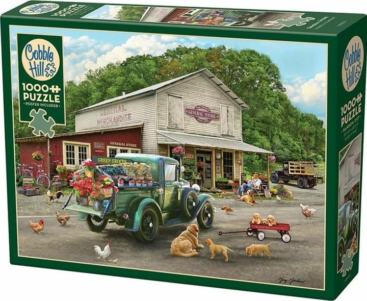 Actual product image Cobble Hill Puzzle Shop 1000 Teile (1000 pieces)