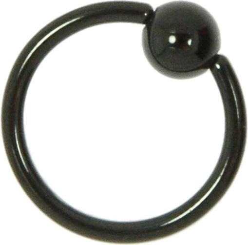 Produktbild Bijouteria 1.2mm Piercingstab (PVD Beschichtung (schwarz), Chirurgenstahl 316L)