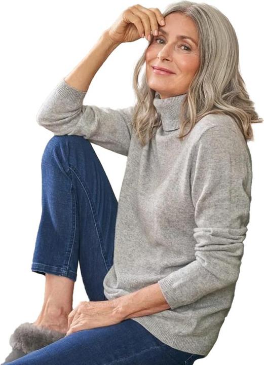 Produktbild Woolovers Pullover Rollkragen Kaschmir Anliegend (L)