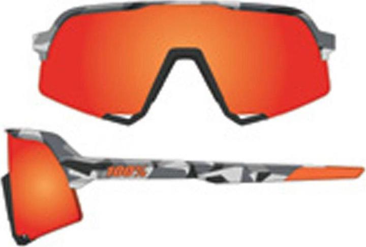 Produktbild 100% Brille S3 Soft Tact (Grey Red, Hiper Red)