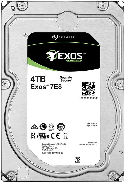 Actual product image Seagate Exos 7E8 4TB 512e/4kn SAS (4 TB, 3.5", CMR)