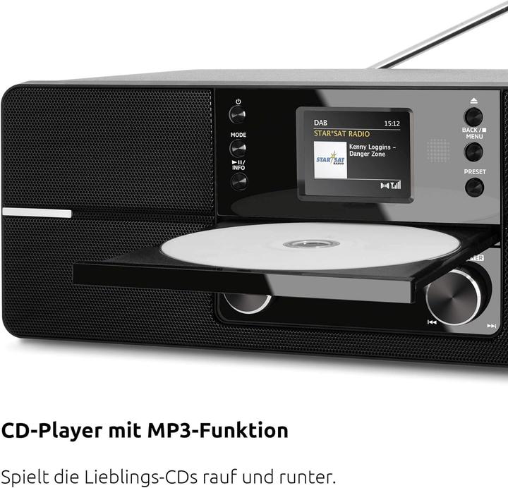 Produktbild TechniSat Digitradio 371 CD IR (Internetradio, DAB+, FM, Bluetooth)