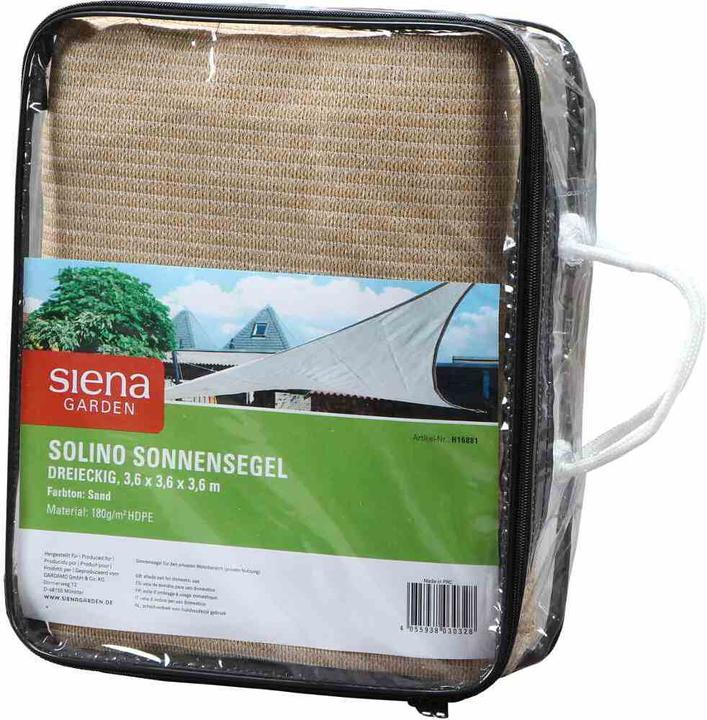 Image du produit Siena Garden Voile d'ombrage (360 x 360 x 360 cm)