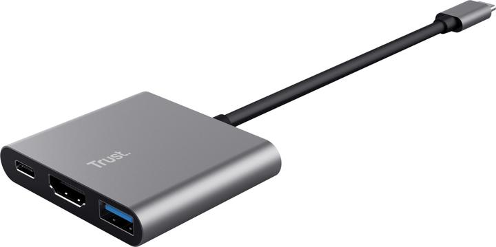 Trust Dalyx - USB 3.2 Gen 1 (3.1 Gen 1) Type-C - HDMI - USB 3.2 Gen 1 (3.1 Gen 1) Type (USB-C, 1 Ports)