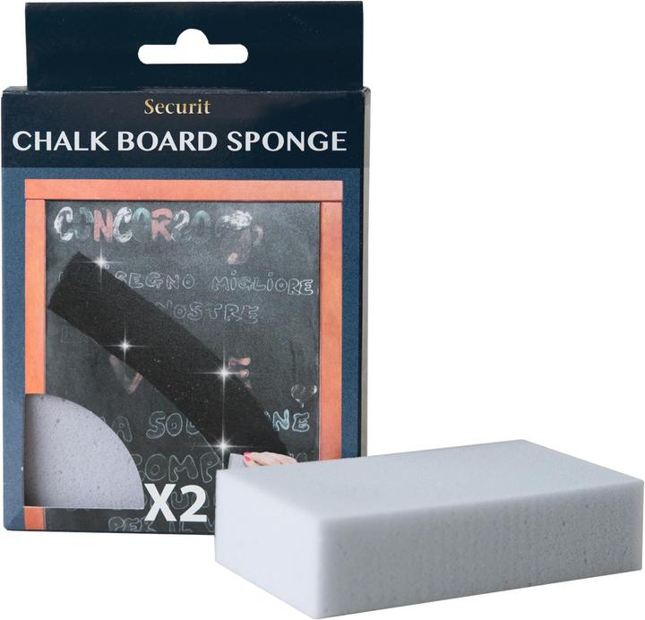 Actual product image Securit Chalk Board Sponge Set of 2