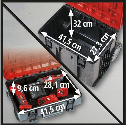Actual product image Einhell E-Case Tower