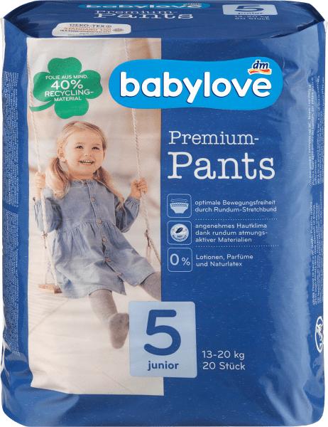 Produktbild dm babylove Pants Premium (Gr. 5, Tragepack, 20 Stück)